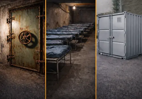 Schron, ukrycie, a może miejsce doraźnego schronienia?